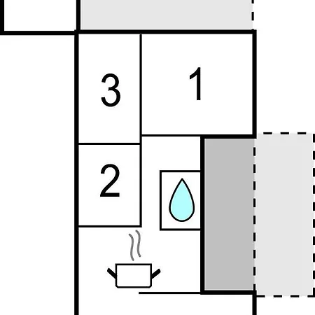 Three-bedroom Holiday In Сasa de vacaciones Fanø